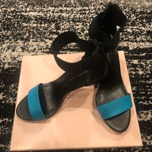 BCBGeneration Ankle Strap Heels